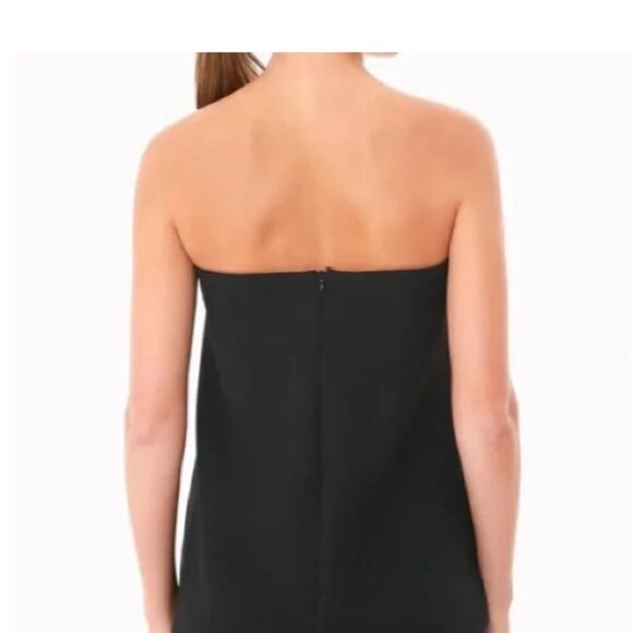 Tuckernuck | Strapless Black Crepe Marin Top | L NWT - Picture 5 of 9